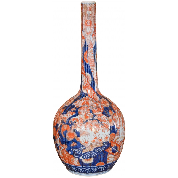 19th Century Japanese Imari Trumpet Vase