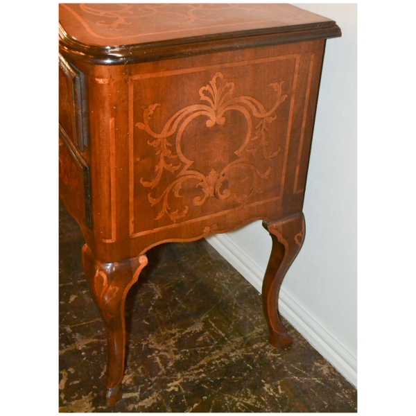 19th Century Italian Marquetry Inlaid Commode