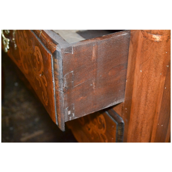 19th Century Italian Marquetry Inlaid Commode