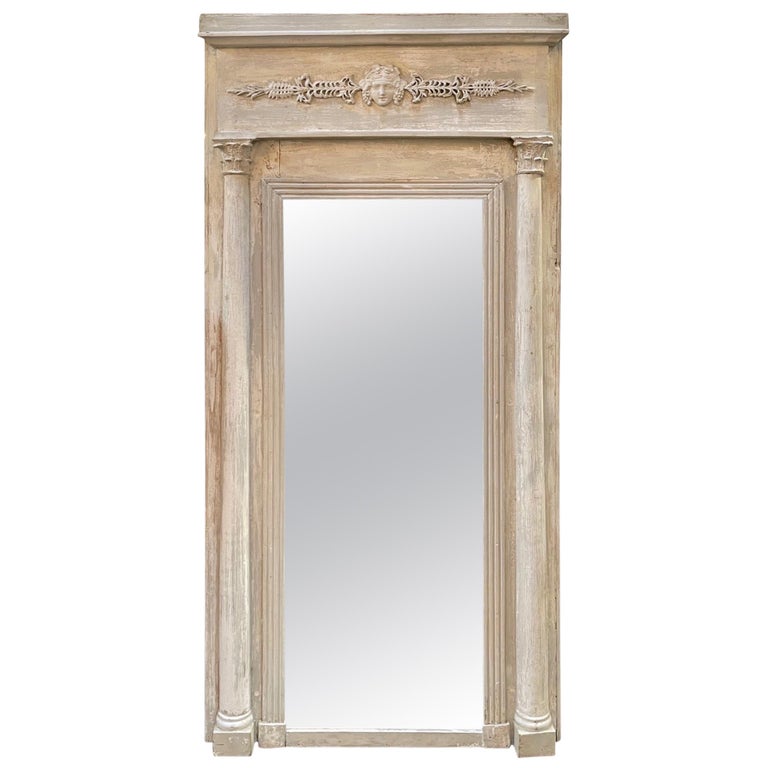 19th Century Neo-Classical Swedish Painted Mirror – Legacy Antiques