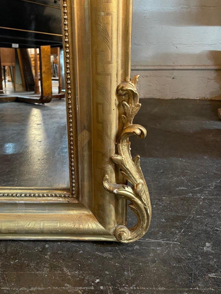 An elegant Louis Philippe Gilt Mirror - Antiques from France