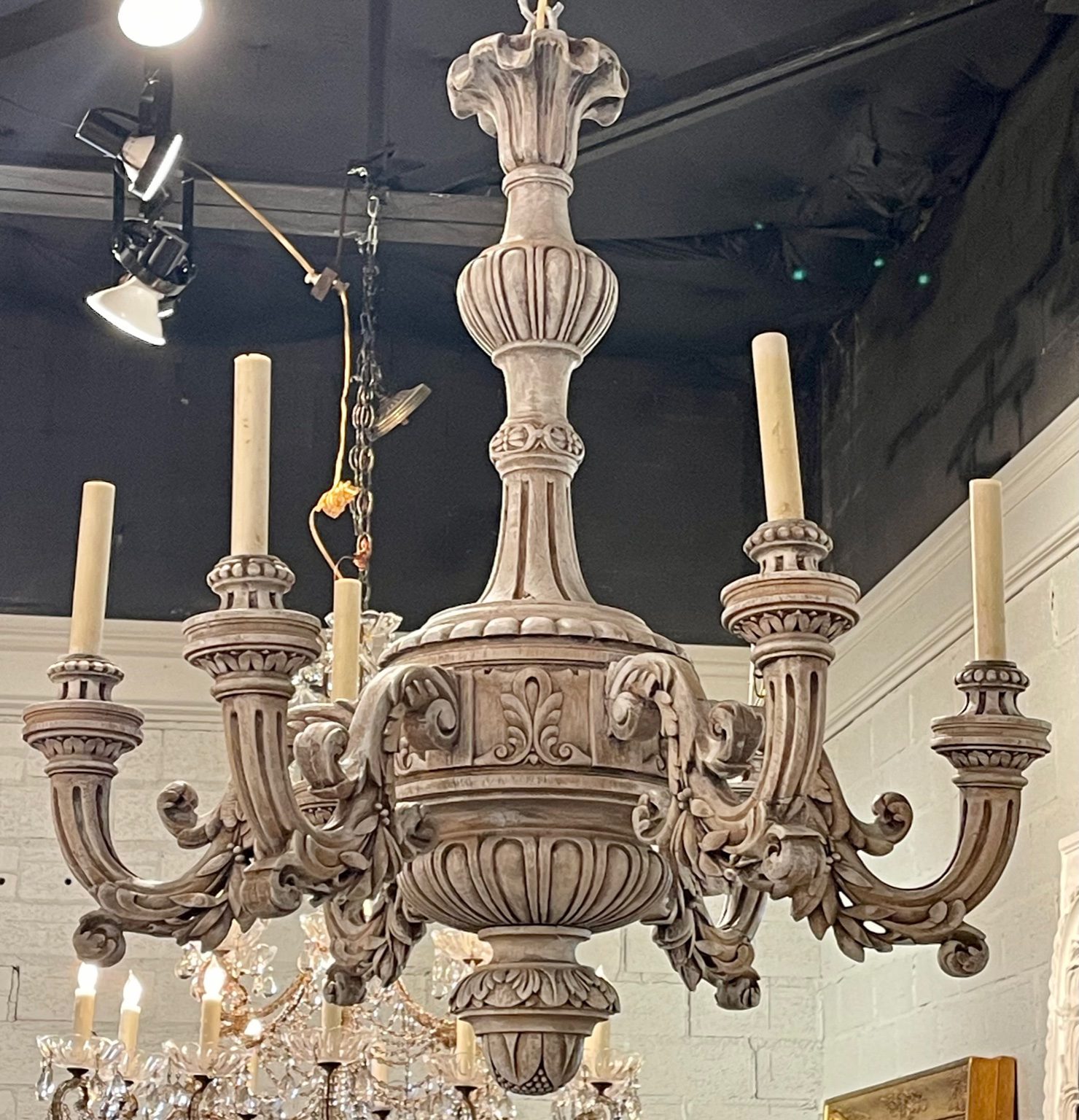 French Carved Chandelier Legacy Antiques