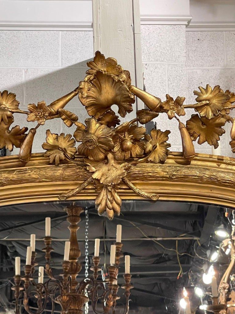 19th Century French Giltwood Floor Mirror – Legacy Antiques