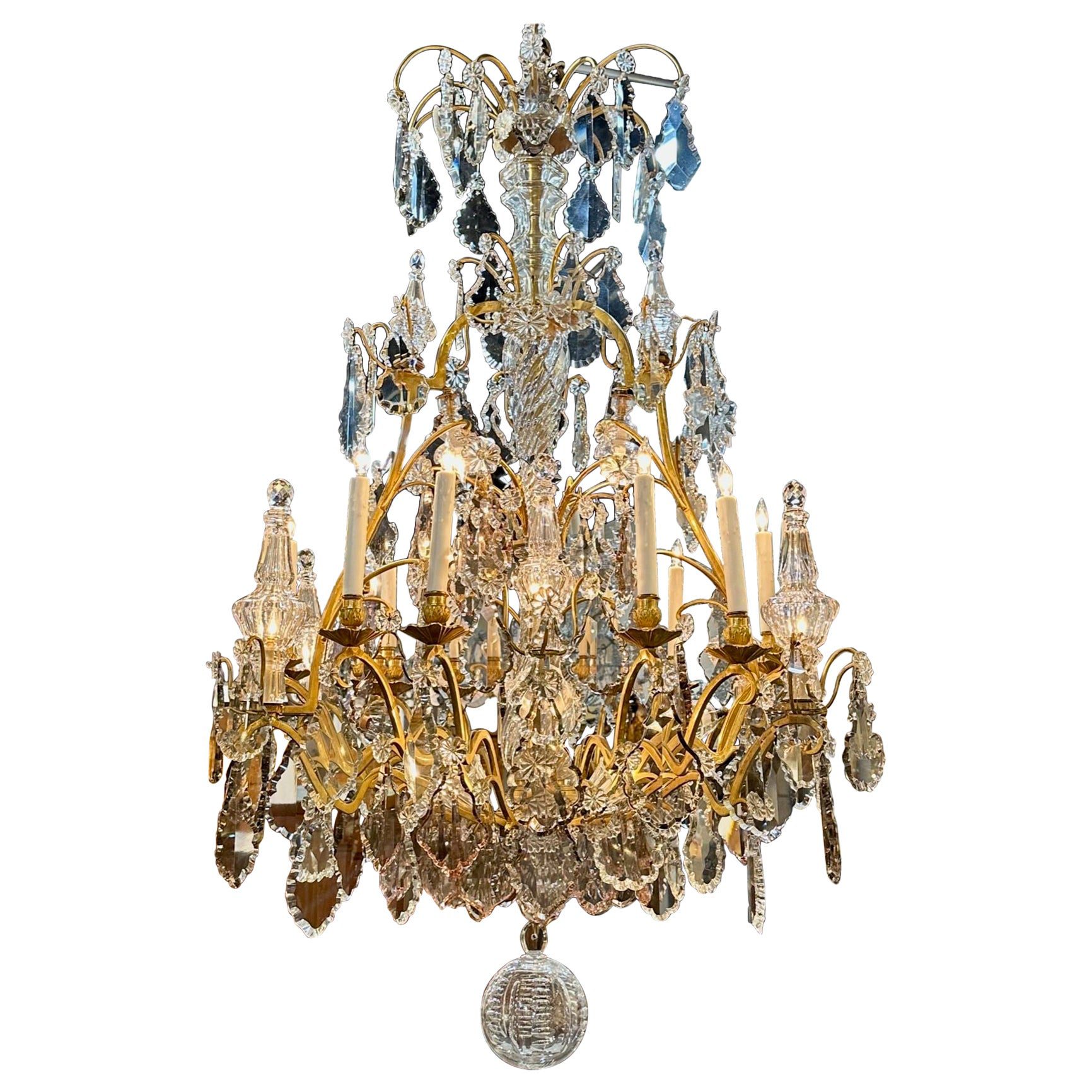 IC0925 - Antique Victorian Red Brass Chandelier - Legacy Vintage Building  Materials & Antiques
