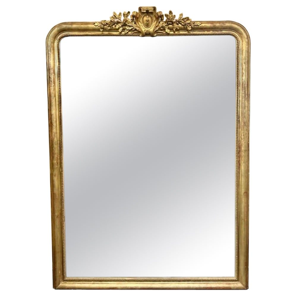 French Louis Philippe Floor Mirror – Legacy Antiques