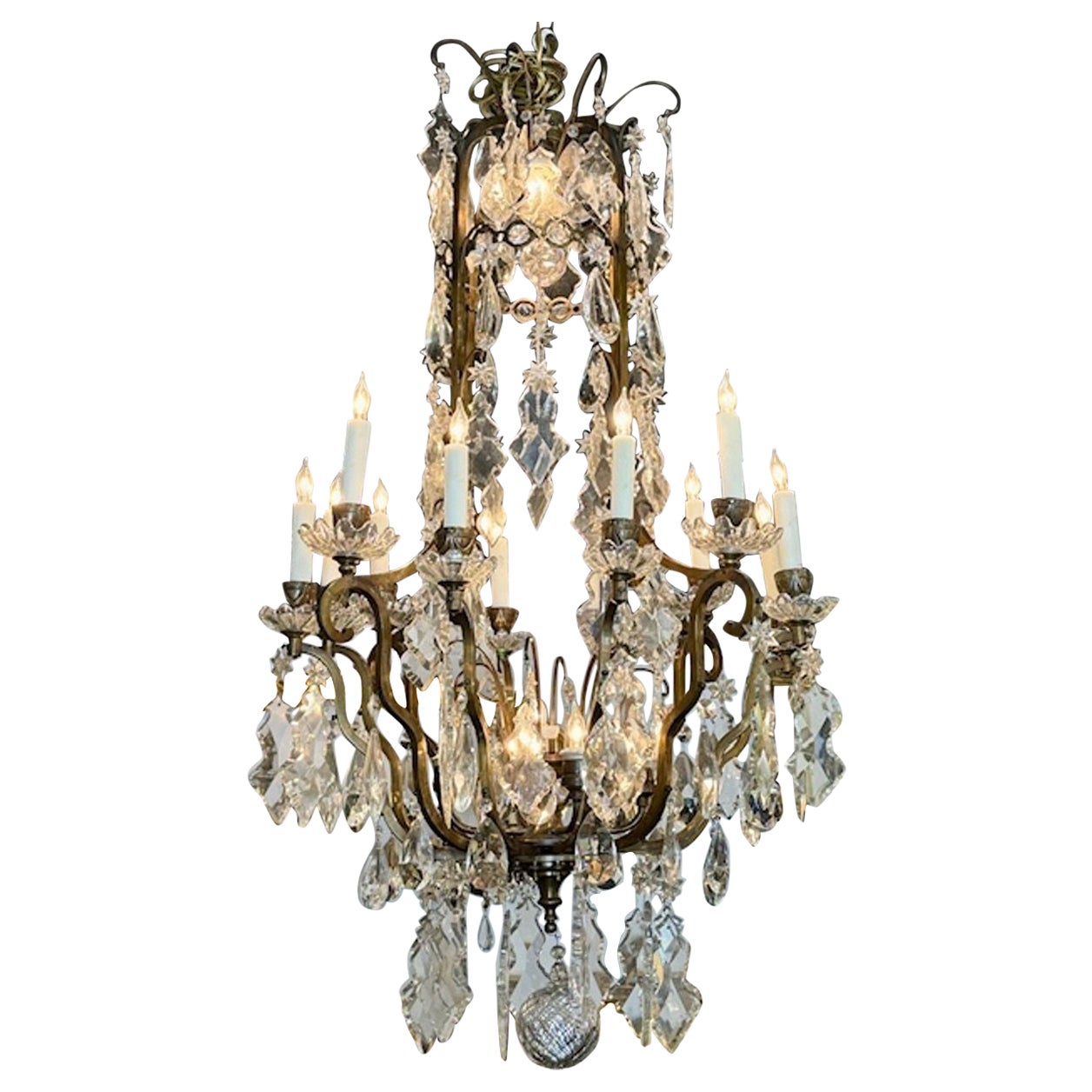 Antique French Baccarat Chandelier – Legacy Antiques