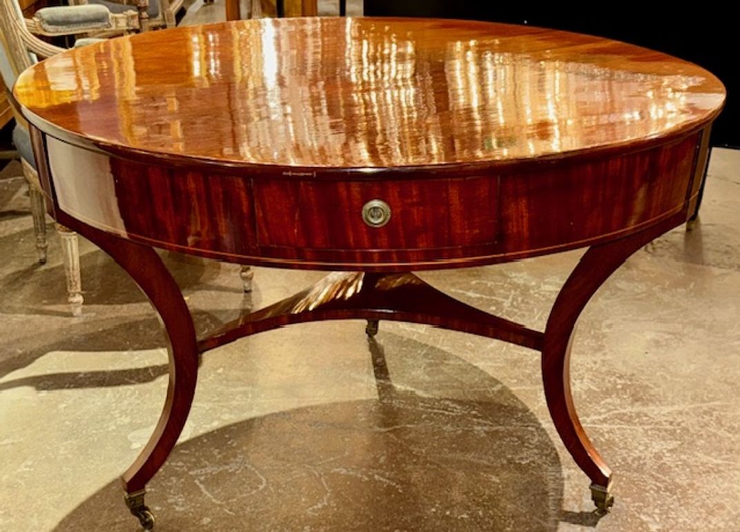Early 19th Century German Biedermeier Mahogany Center – Legacy Antiques