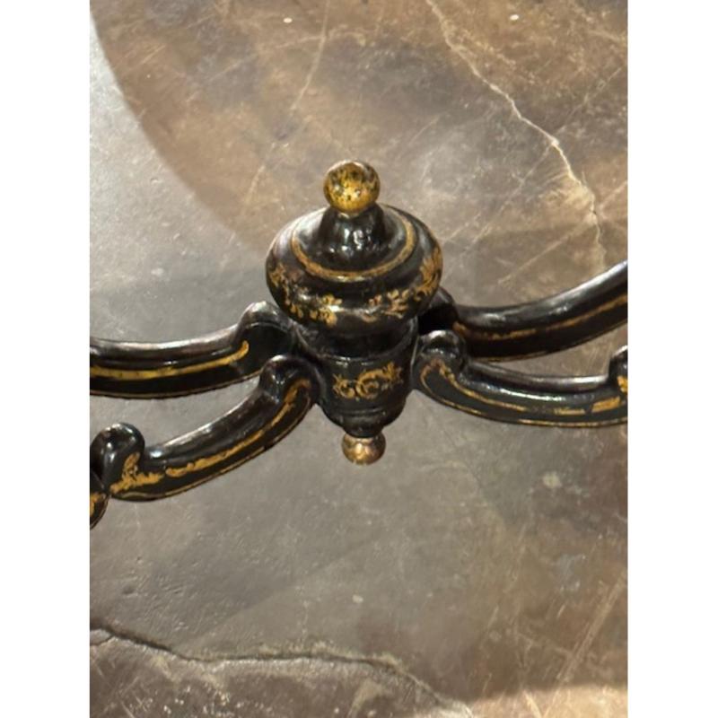 19th Century English Regency Style Hand Painted Chinoiserie Consoles - Image 7