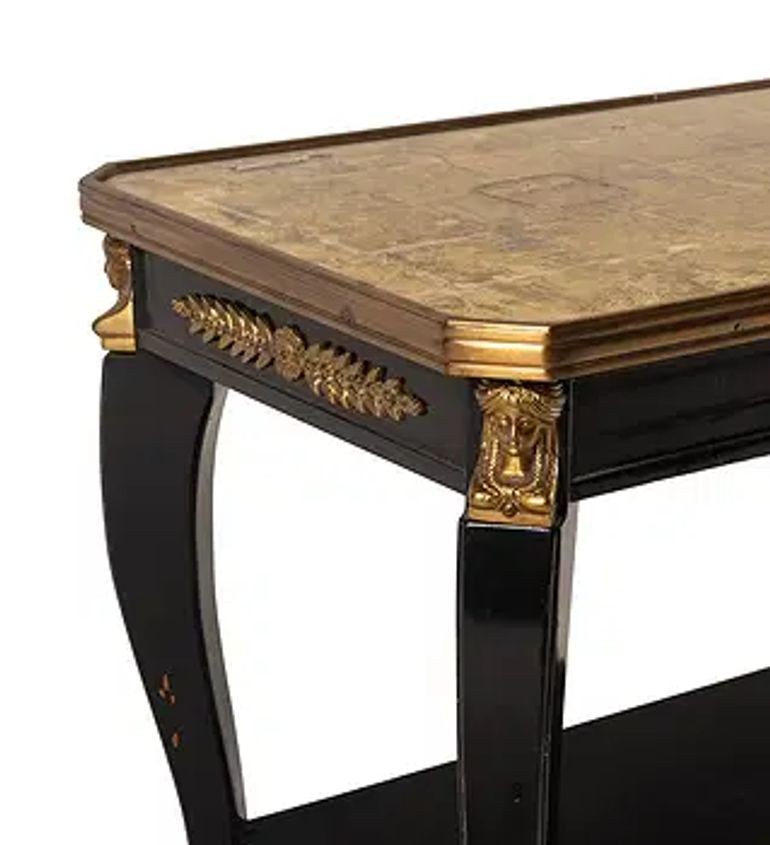 Vintage French Stamped Maison Jansen Louis XVI Low Table - Image 2