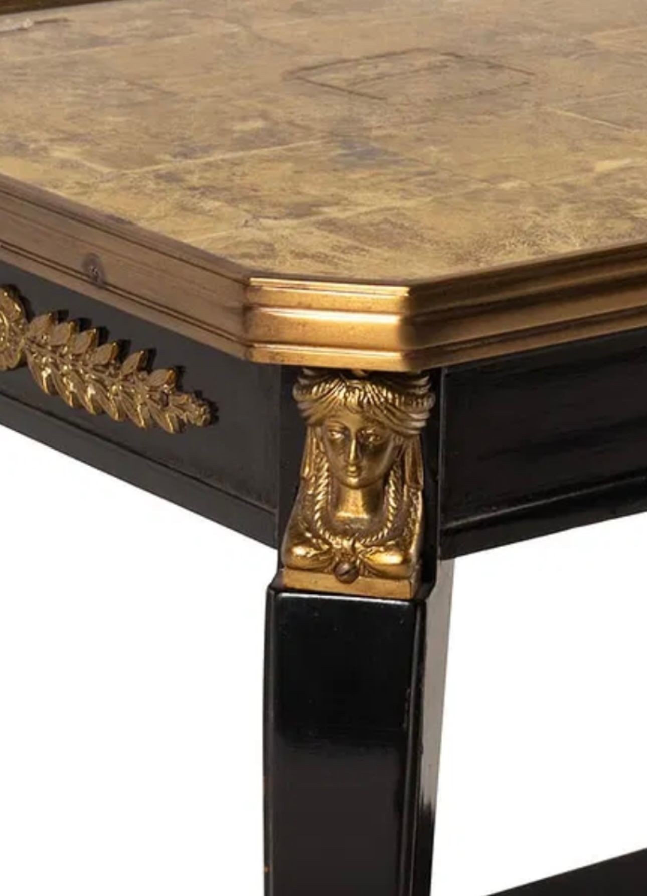 Vintage French Stamped Maison Jansen Louis XVI Low Table - Image 3