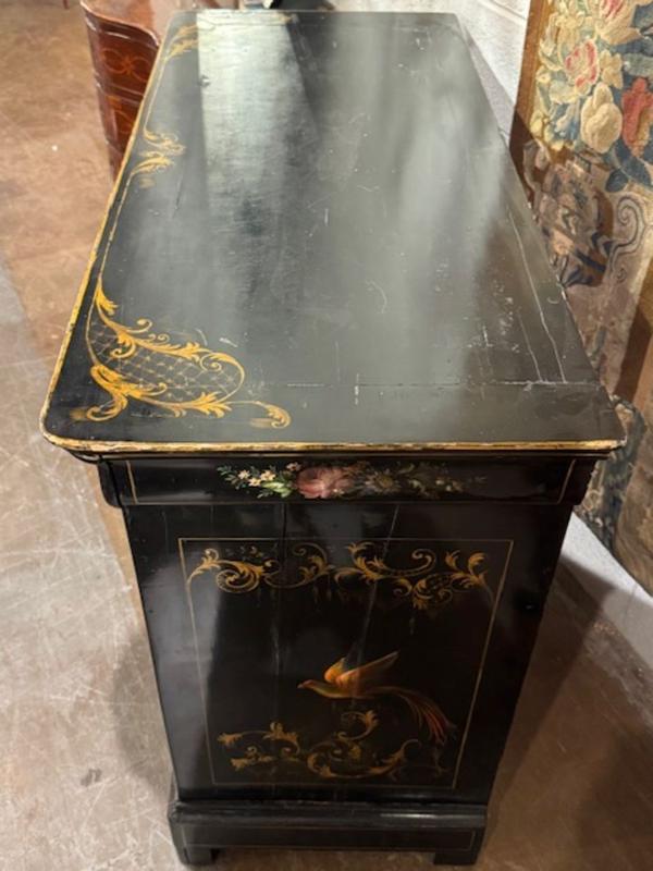 Rare 19th Century Painted Louis Philippe Commode - Image 3
