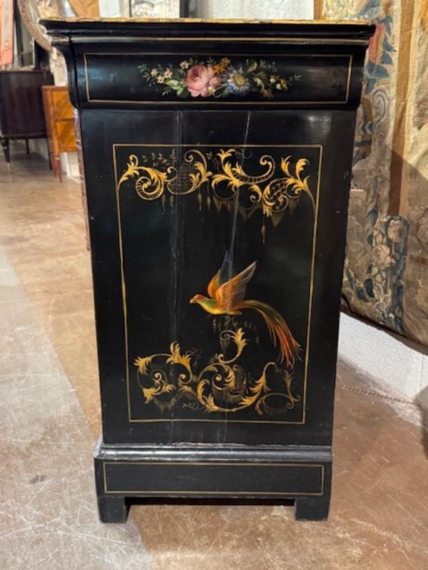 Rare 19th Century Painted Louis Philippe Commode - Image 4