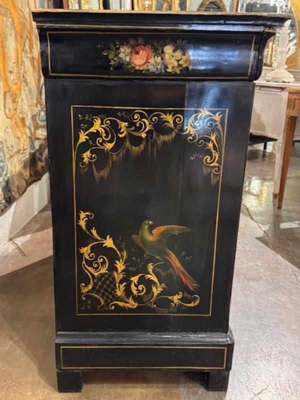 Rare 19th Century Painted Louis Philippe Commode - Image 6