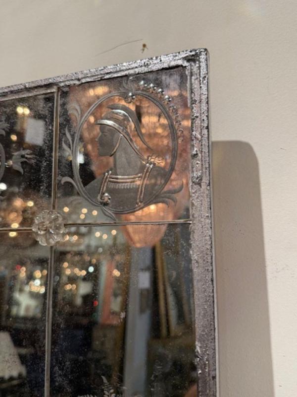 Venetian Etched Glass Mirror - Image 5