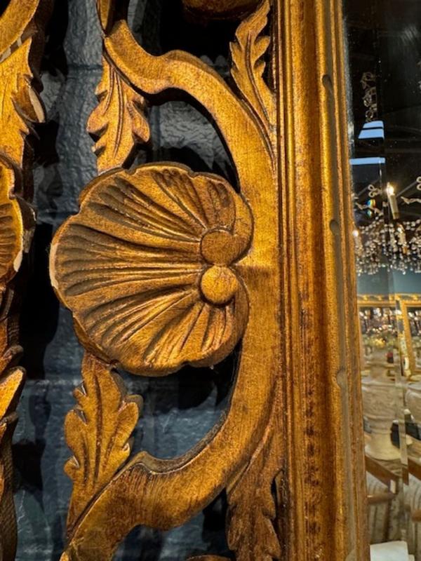 Pair of Italian Florentine Giltwood Mirrors - Image 5