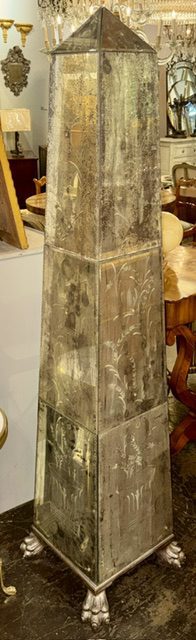 19th c. English Chinoiserie Sewing Box - Legacy Antiques