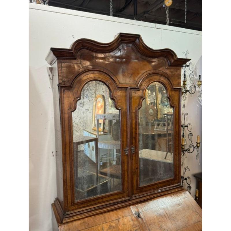Italian Walnut Secretary - Image 4