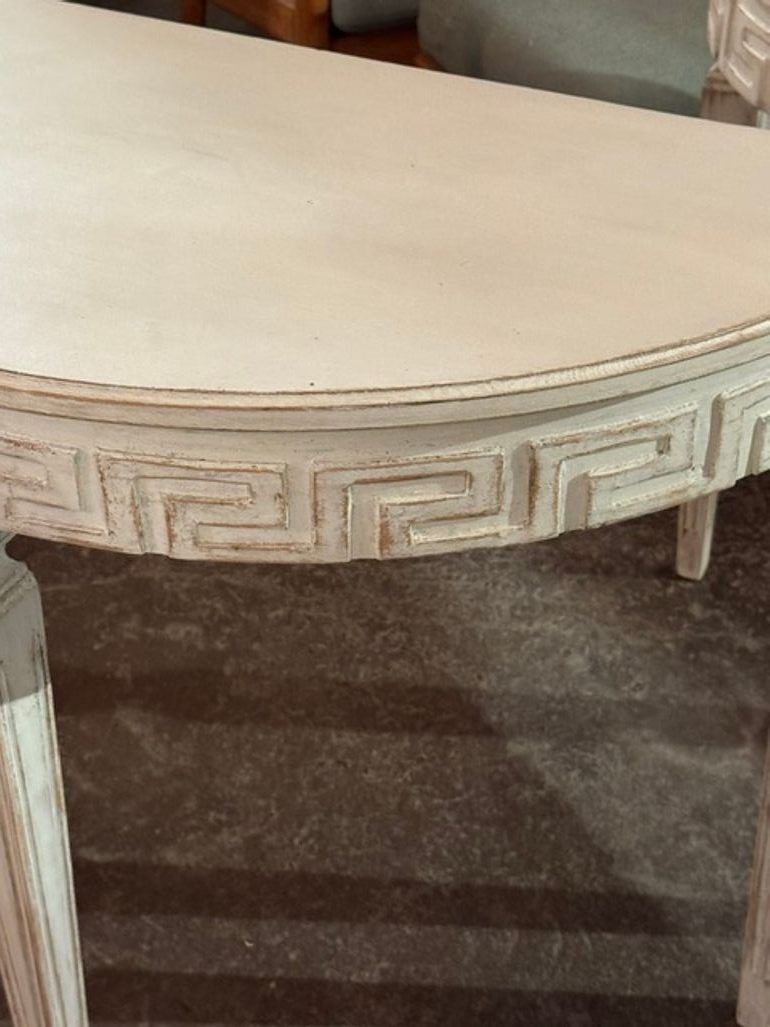 Swedish Gustavian Painted Consoles - Image 5