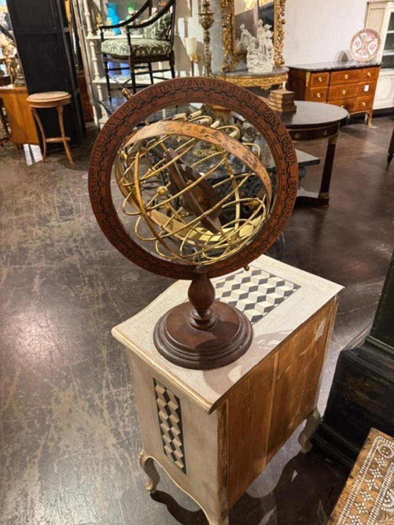 Vintage Italian Celestial Globe - Image 6