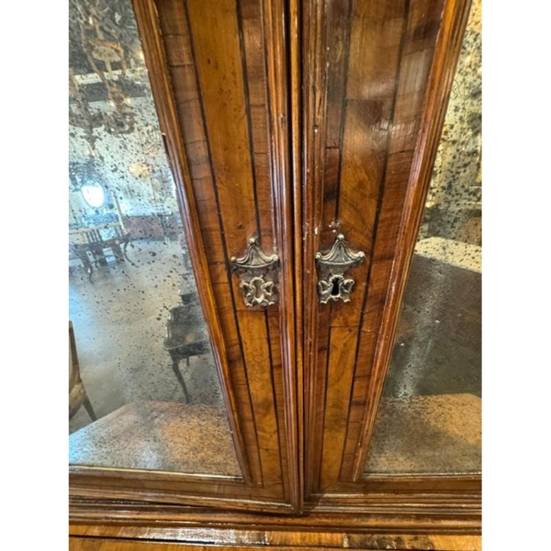 Italian Walnut Secretary - Image 7