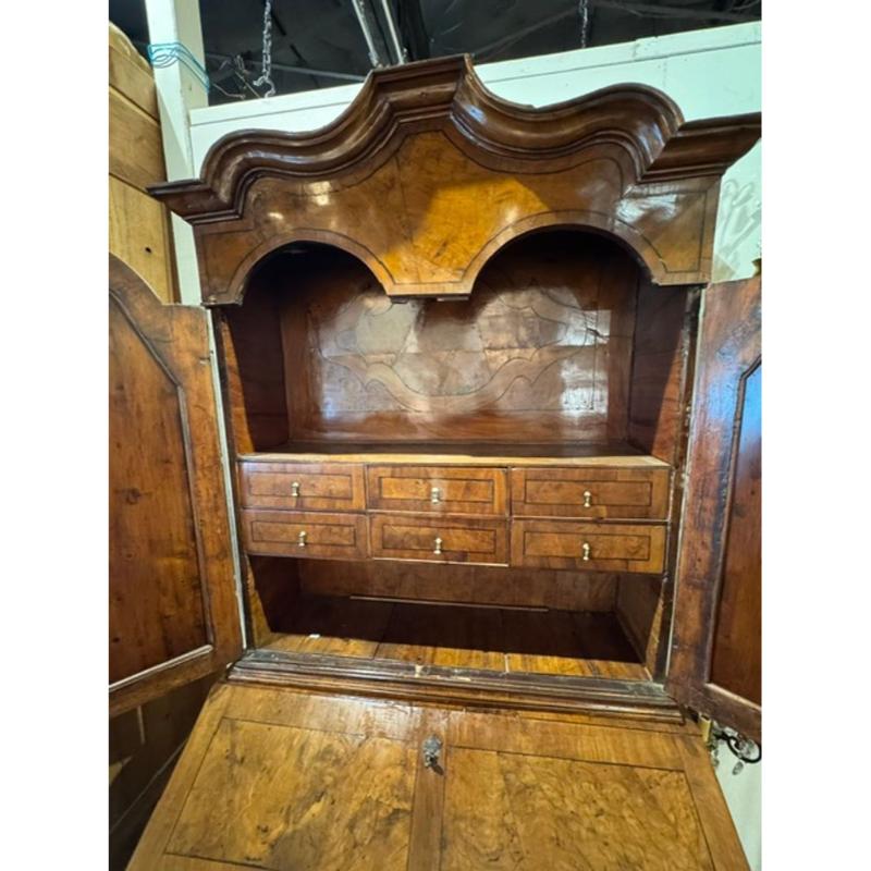 Italian Walnut Secretary - Image 8