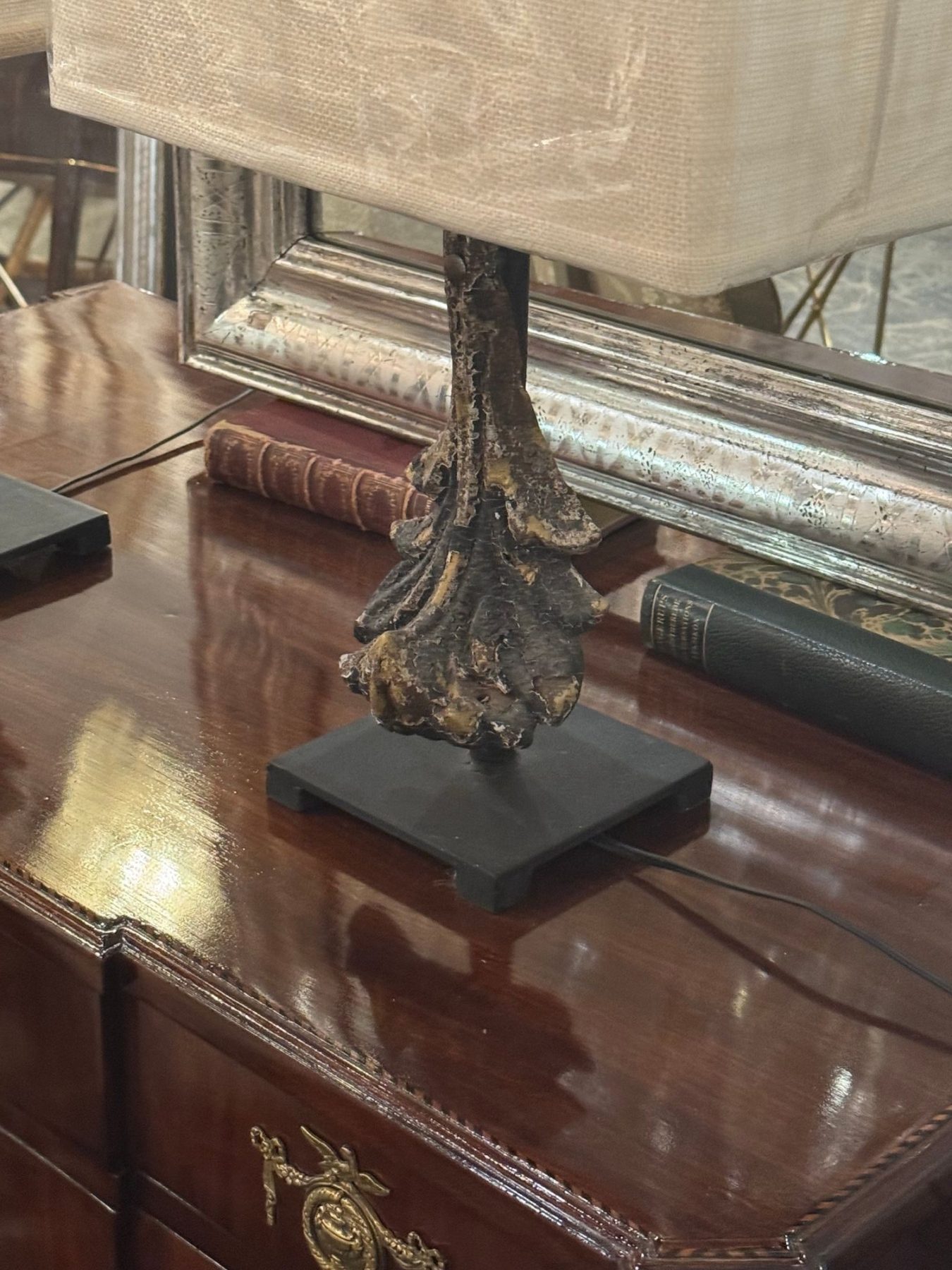 Pair of Italian Architectural Element Lamps - Image 7