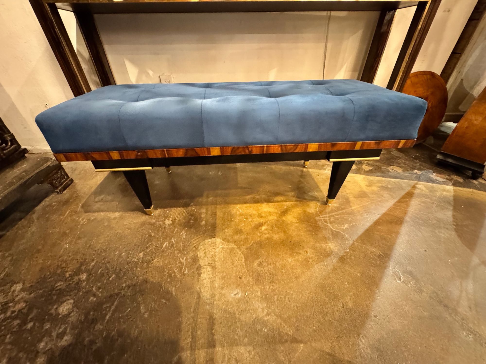 Italian MCM Art Deco Design Bench - Image 2