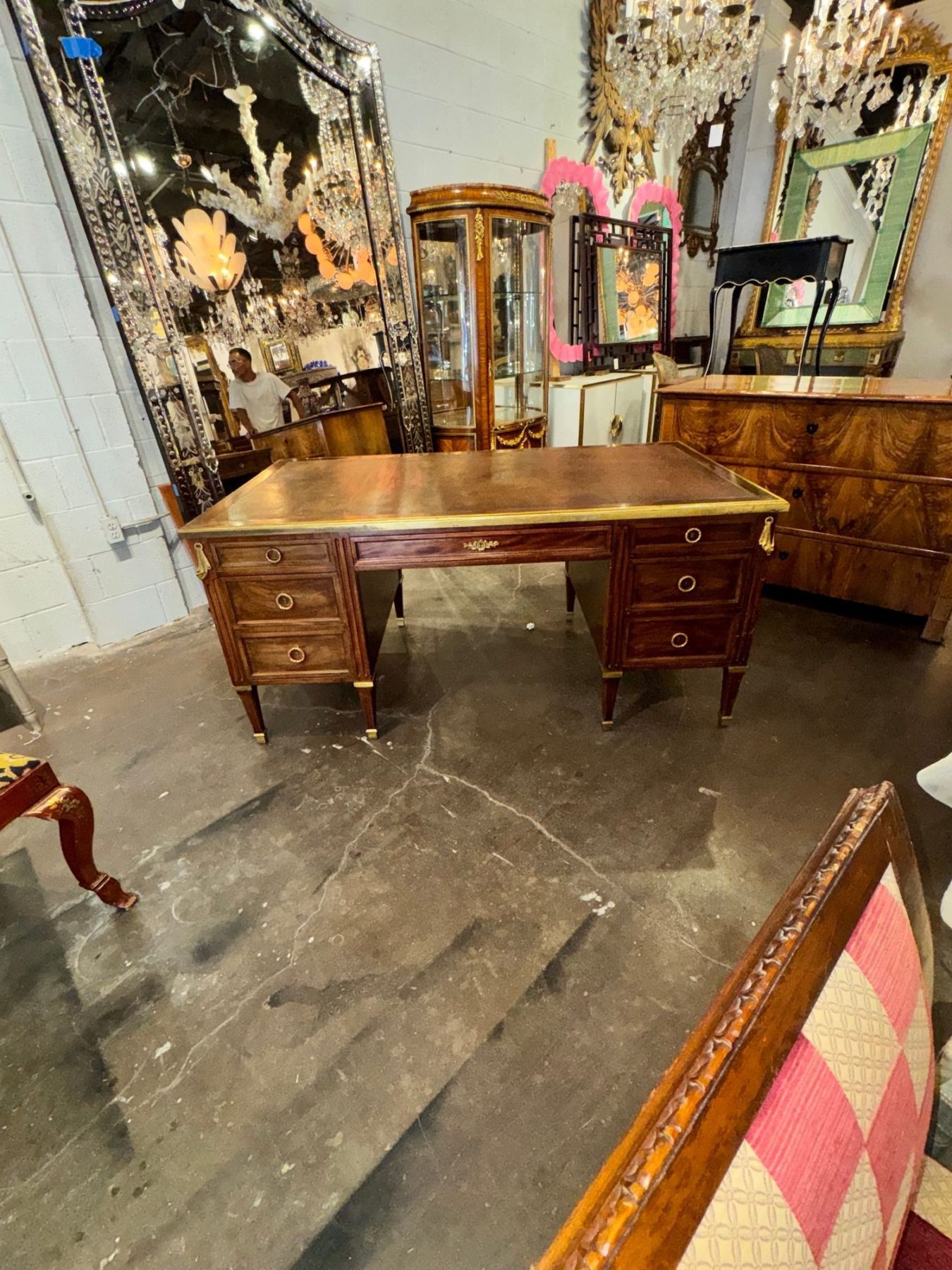 19th c. French Signed Paul Sormani Desk - Image 2