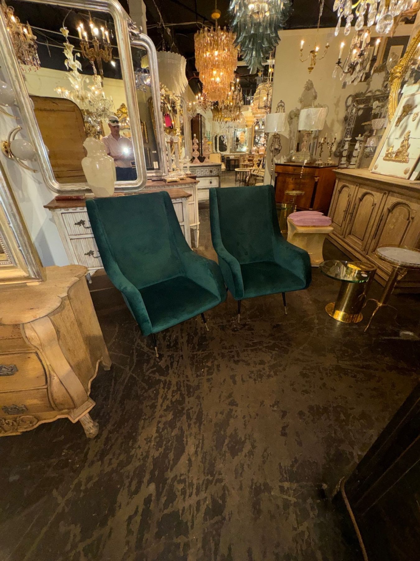 Pair of Italian Marco Zanuso Manner Club Chairs - Image 3