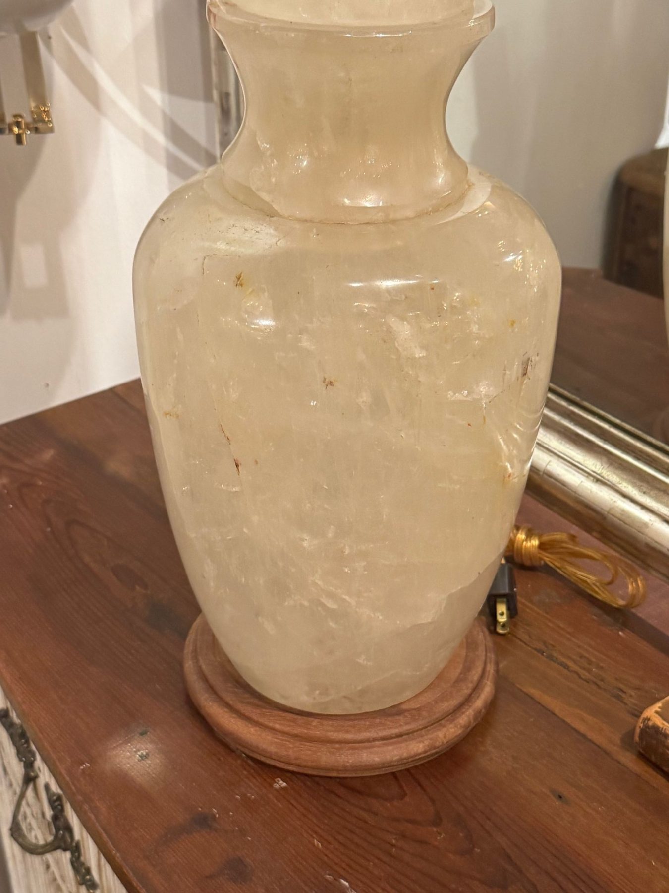 Large Scale Polished Rock Crystal Lamp - Image 4