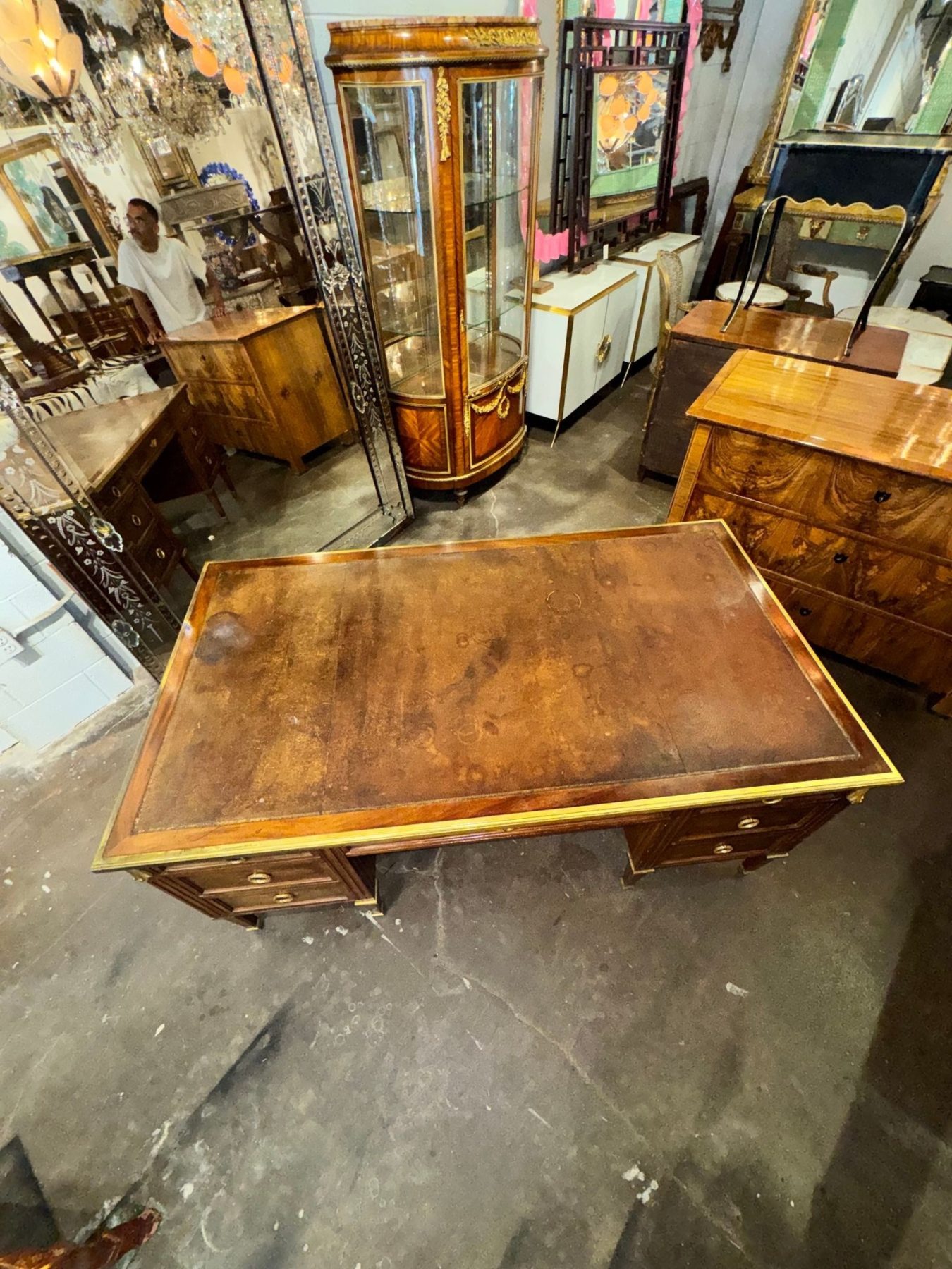 19th c. French Signed Paul Sormani Desk - Image 4