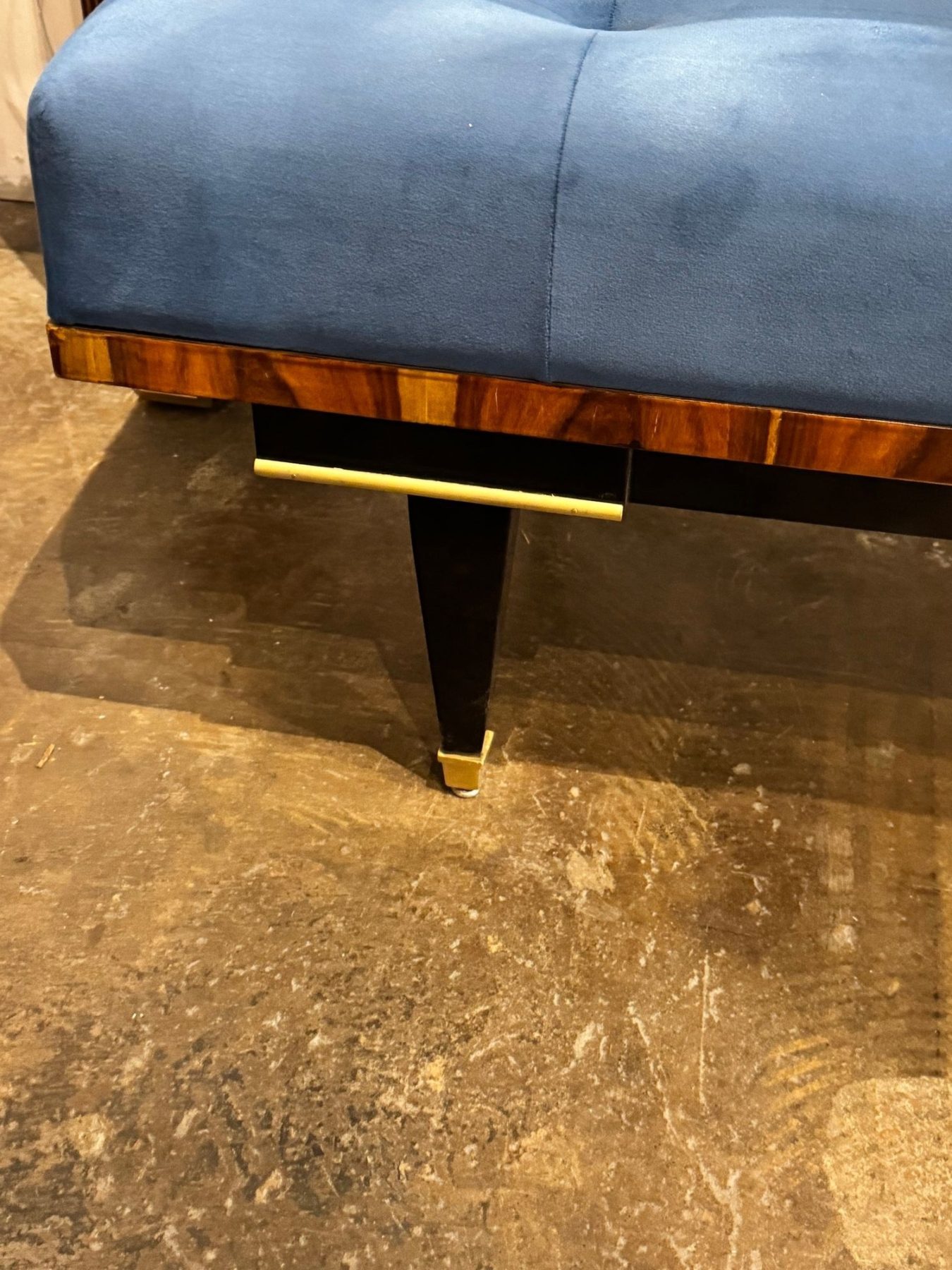 Italian MCM Art Deco Design Bench - Image 4