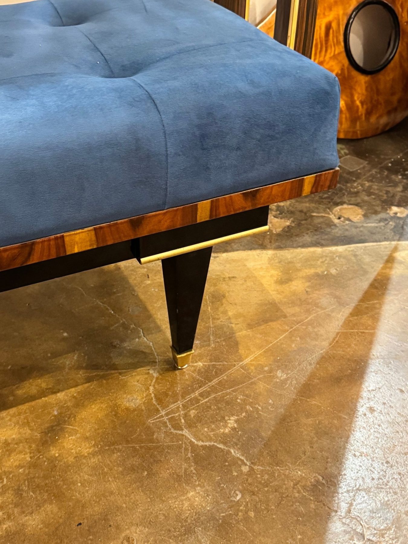 Italian MCM Art Deco Design Bench - Image 5