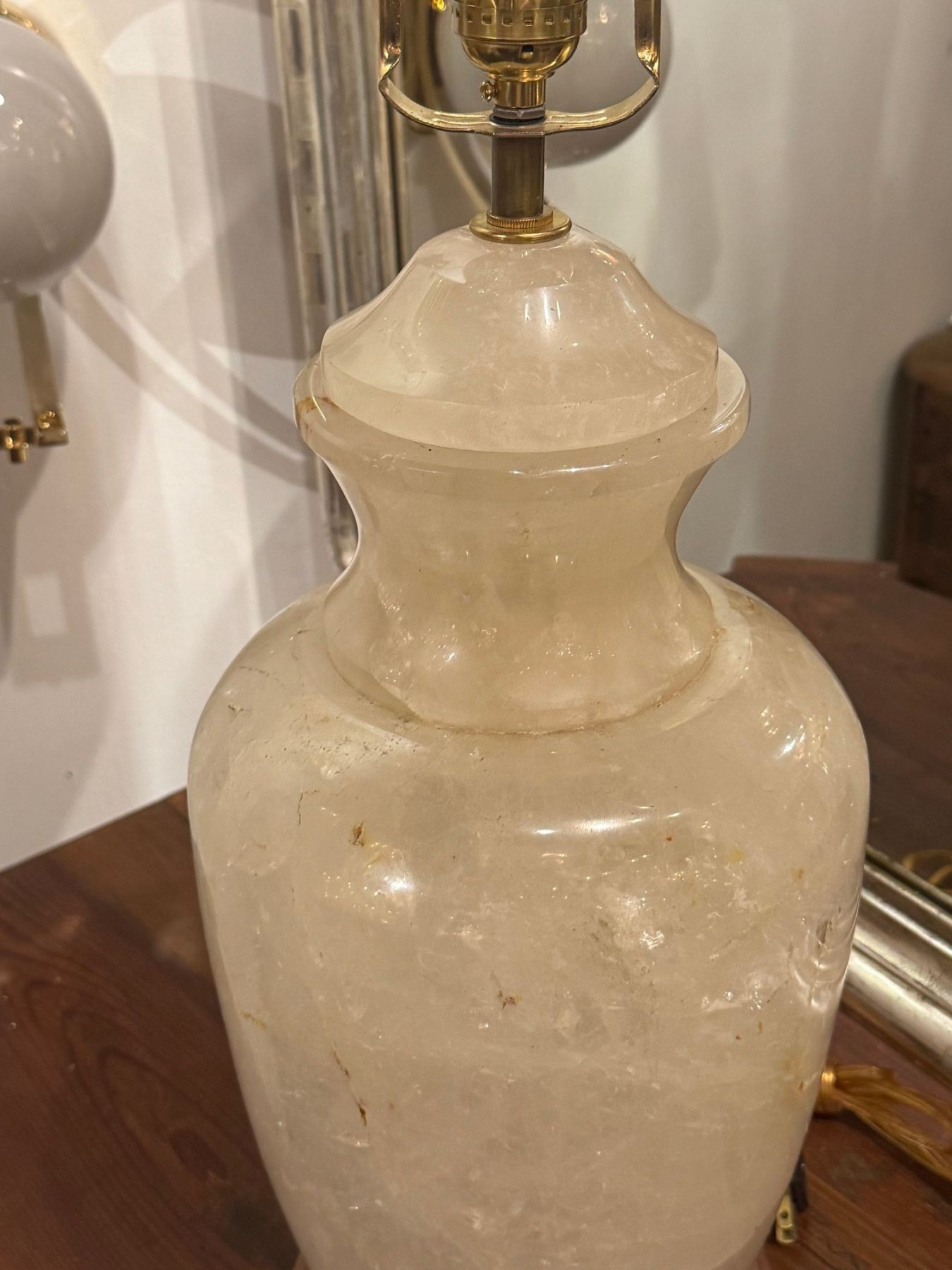 Large Scale Polished Rock Crystal Lamp - Image 5