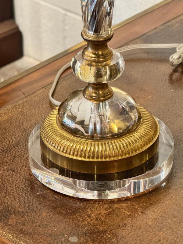 Pair of French Baccarat Manner Lamps - Image 5