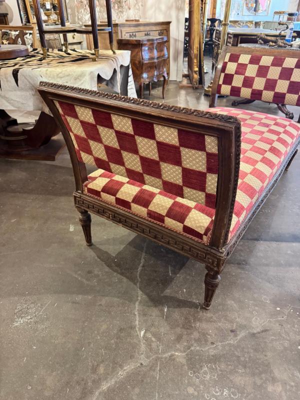 18th c. Italian Walnut Day Bed - Image 6