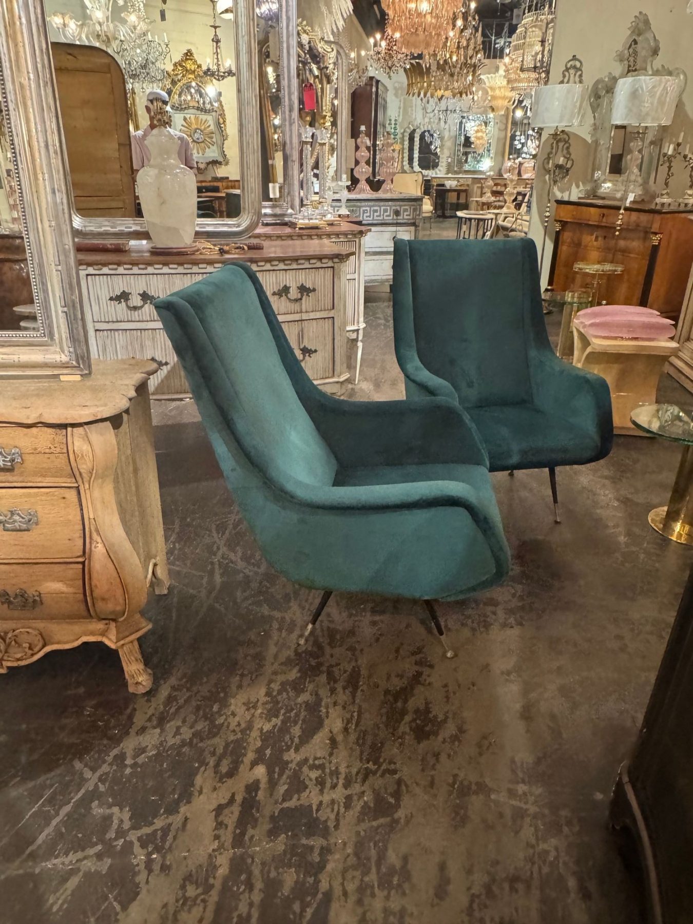 Pair of Italian Marco Zanuso Manner Club Chairs - Image 6