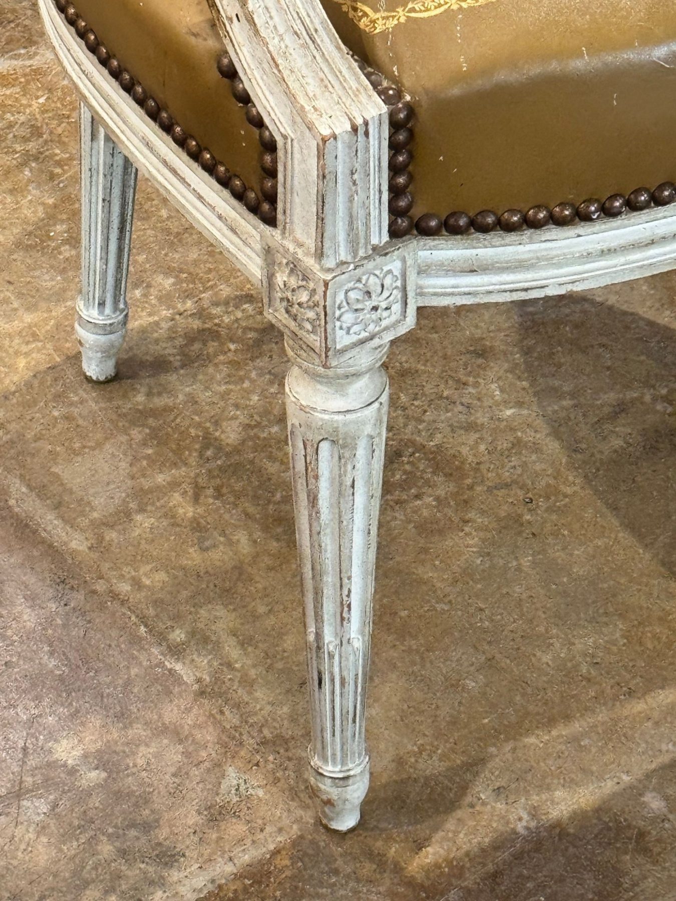 Set of 6 French Louis XVI Dining Chairs - Image 9