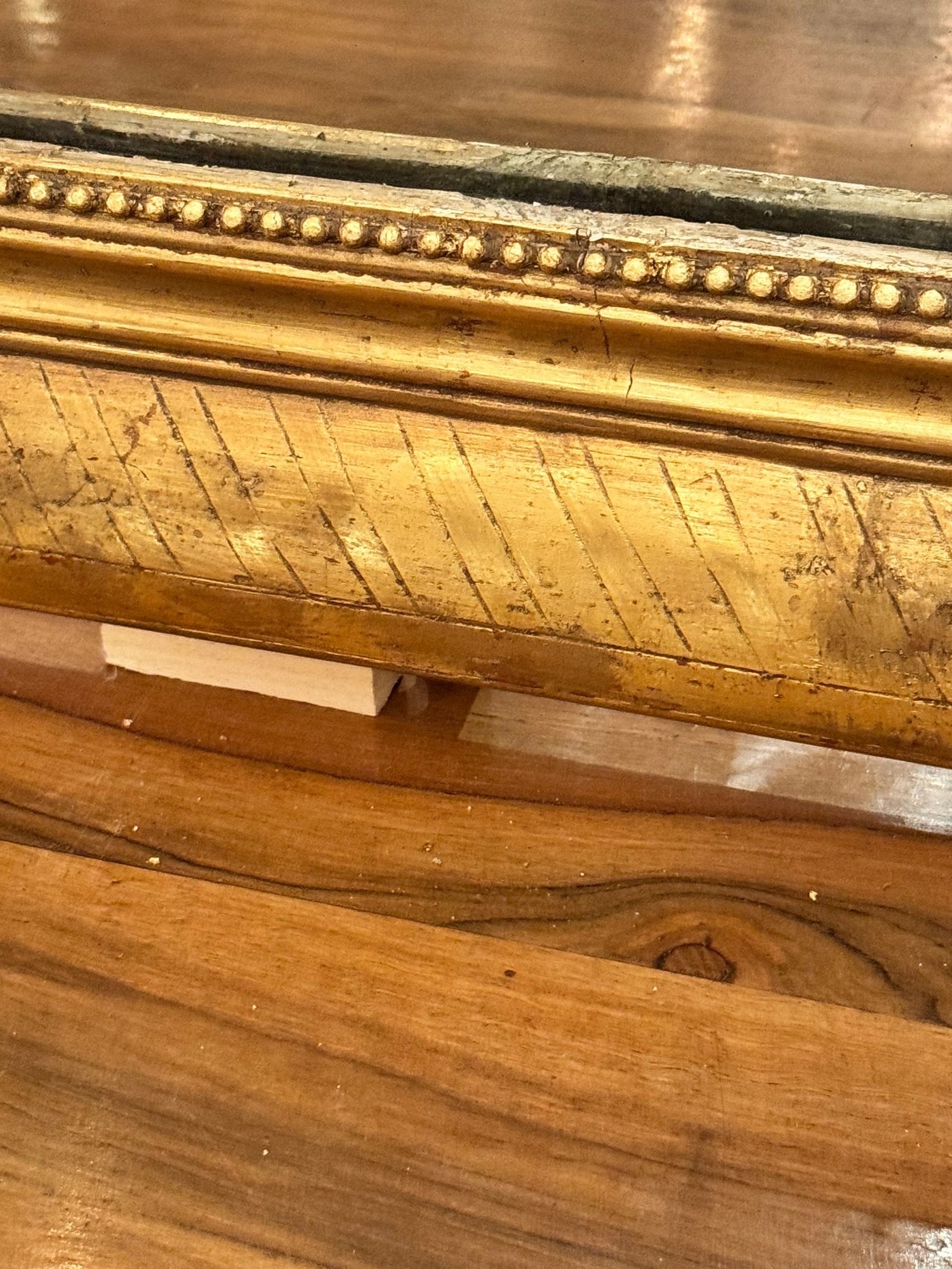 French Louis Philippe Giltwood Mirror - Image 4