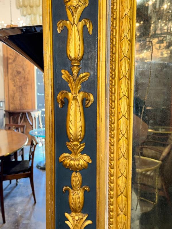 18th c. Italian Neoclassical Parcel Gilt Mirror - Image 4