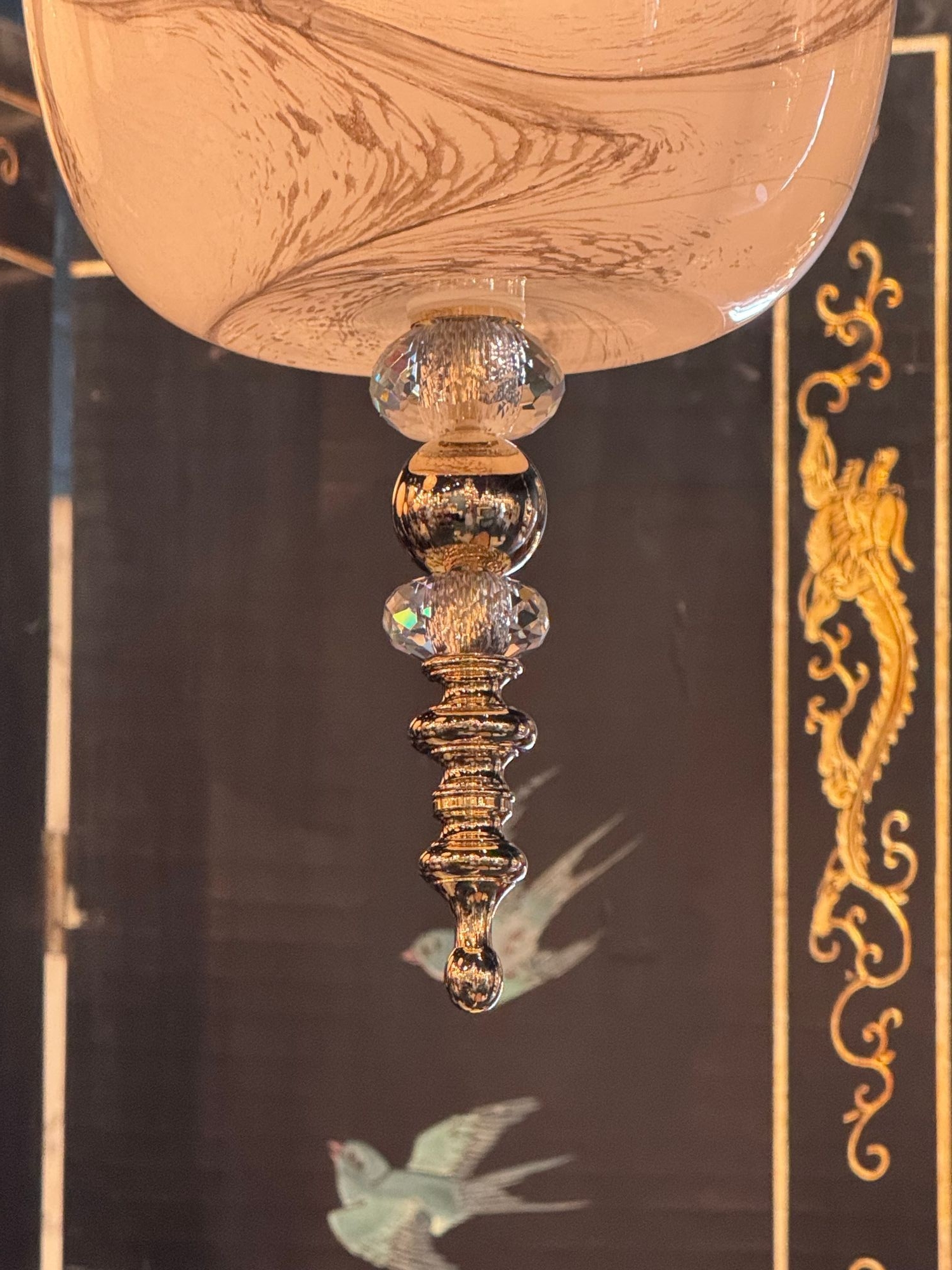Murano Swirl Glass Lanterns - Image 6