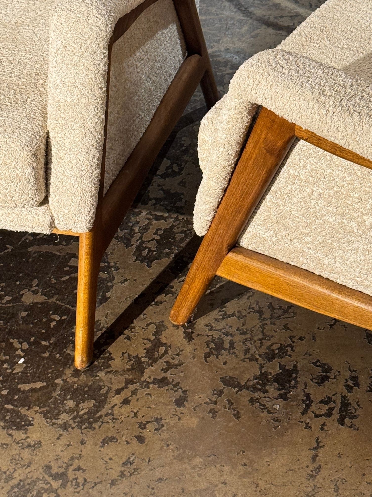 Pair of Italian Gio Ponti MCM Arm Chairs - Image 5