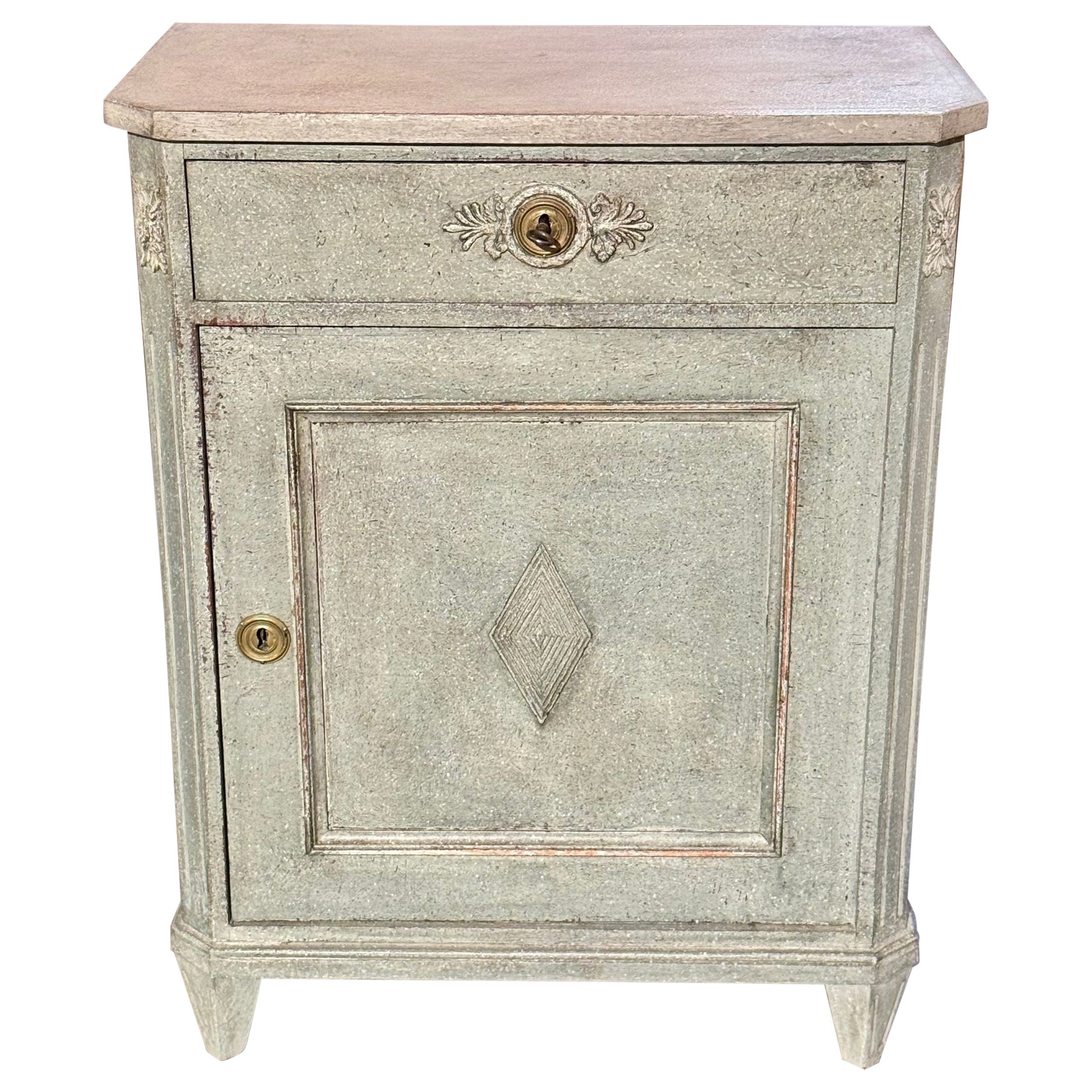 Early 20th c. Swedish Painted Side Cabinet